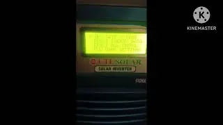  3kw hybrid UTL Inverter grid export on setting 