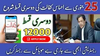 Ehsas kafalat Online Registration | Ehsas kafalat online Apply 2021 | Online Apply for ehsas card