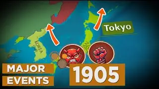 The year 1905. All major events.