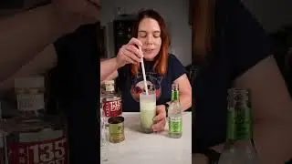 How to make a Matcha Yuzu Gin Fizz