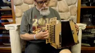 WELTCAJUNDBW - Beechwood Weltmeister Cajun Melodeon Diatonic Button Accordion D LMMH 10 2 $1299