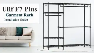 How to Install Ulif F7 Plus Garment Rack？