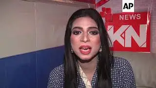 Pakistan's first trans TV anchor hopes to change perceptions