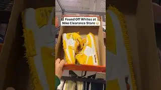 Off Whites at the Clearance Store 😳 #sneakers #sneakerhead #nike #hypebeast #shorts