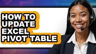 How to Update Excel Pivot Table (only Way)