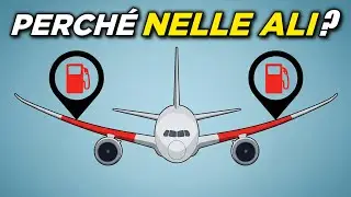 Dove viene immagazzinato il carburante negli aerei… e perché?