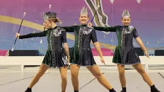 Majorettes *ELLA Malacky* - duo BATON juniors  - XX European Majorette Championship - Monza 2025