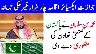 Mohammed bin Salman approved industrial cooperation with Pakistan |  Expires Iqama fine