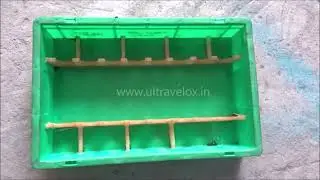 Conveyor Crate Washer, Conveyor Type Bin Cleaning Machines, Conveyor Bin Cleaning Machine
