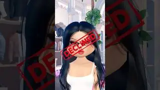 face card declined 😭 #roblox #dresstoimpress #dti #shorts