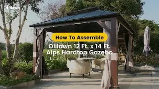 [How to Assemble] the Olilawn 12' x 14' Alps Hardtop Gazebo