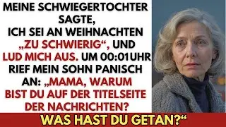 Meine Schwiegertochter nannte mich „schwierig“ – um 00:01 Uhr rief mein Sohn panisch an.
