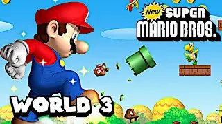 New Super Mario Bros DS - World 3: Water World!