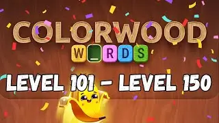 Colorwood Words: Level 101 - Level 150 Answers