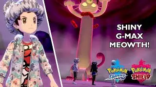 Shiny Hunting Gigantamax Meowth! - Pokemon Sword and Shield Max Raid Event