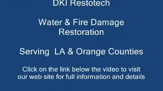 Mission Viejo  Lake Forest sewage, flood & mold damage clean up, extraction and removal