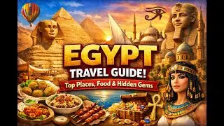 Путеводитель по Египту 🇪🇬 | Пирамиды Гизы, круиз по Нилу и скрытые жемчужины | История, культура,...