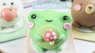 Mini frog cake!