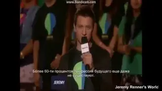Джереми Реннер Think It Up 11 09 2015 (рус. суб.)