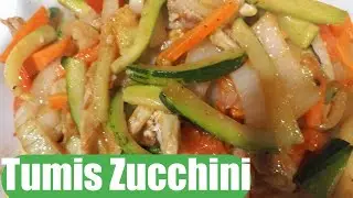 Tumis Zucchini ayam  enak  Dan simpel