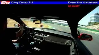 Camaro ZL1 0-303 km/h/188 mph Top Speed Run Burnout Test Hockenheim Chevrolet sport auto