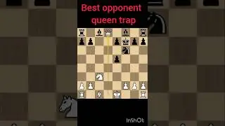 #OPPONENT QUEEN TRAP! 😱 Insane Chess Trick Nobody Expected ♟️🔥 ! #chessgame ! @GothamChess