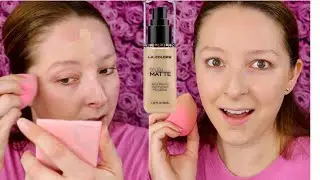 LA Colors Truly Matte Long Wearing High Pigment Liquid Foundation Review & Wear Test