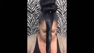 Date Night Hairstyle for Natural Hair: Under 5 minutes!