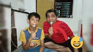 Put a spoon in mouth challenge 😃 funniest challenge