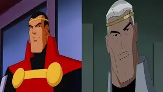 Animated evolution of Jor-El (DCAU)
