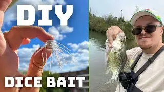 How I Made a CUSTOM Dice Bait (Cue Bomb Fishing DIY)