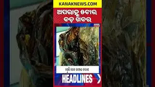 ବର୍ତ୍ତମାନର ବଡ଼ ଖବର |Top Headlines | Breaking News || Kanak News Shorts