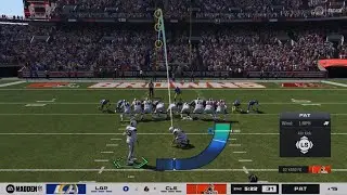 Madden NFL 26 browns vs rams
