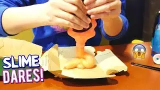 SLIME DARES PART 2! *I Made Slime in McDonalds!*