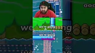 Hardcore #shorts #shortsgaming #smm2 #supermariomaker2 #mariomaker2 #viewerlevels #videogames