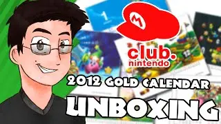 Club Nintendo Unboxing: 2012 Gold Reward! (Calendar)