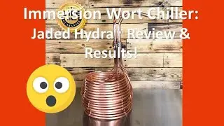 Homebrew wort chilling fast! Jaded Hydra immersion wort chiller review