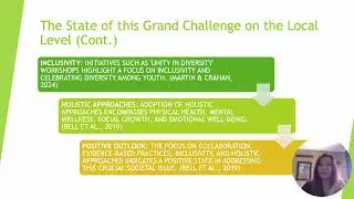 Social Work Grand Challenges Presentation