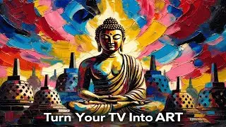 Curious Visuals 006: Spirit of Borobudur &mdash; Sacred Stone, Silence & Enlightenment | 4K TV Art