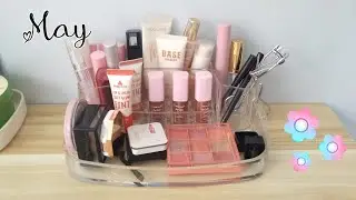 Monthly Makeup Rotation 💮 | May Makeup | New Desk