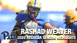 Rashad Weaver 2020 Regular Season Highlights | Pittsburgh DL
