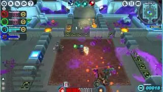 Spiral knights with Thunderboltw (Party Player 4 co-op) Royal Jelly Palace Battle Royale Boss