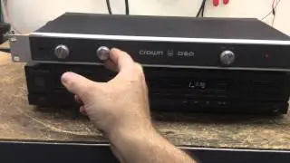 Crown D60 Amplifier Amp #2