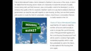 Falcon International Estates - Boosting funds