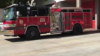 Rialto fire department responding part 2 (read description)