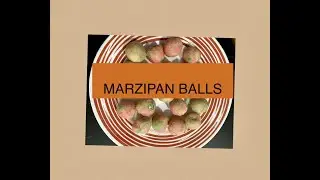 MARZIPAN BALLS / EASY MARZIPAN/ LEARN HOW TO MAKE MARZIPAN / CHRISTMAS MARZIPAN BALLS