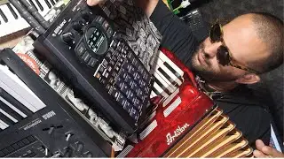 MASTERVEGE! HARDCORDION -DNB- ROLAND404 SPMKII - KORG MONOLOGUE ACCORDION TEENAGE ENGINEERING EP133