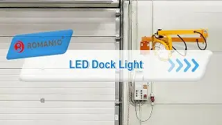 ROMANSO 60w 100w LED Loading Dock Light #romanso #ledlights #diy #shopping