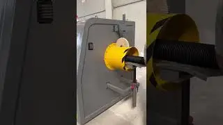 JWELL high speed PE110 double wall corrugated pipe extrusion machine
