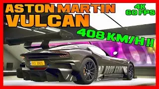 🔴 Aston Martin Vulcan 408KM/H TOP SPEED | Forza Horizon 4 | 🔴